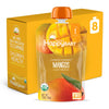 Happy Baby Organics Clearly Crafted Stage 1 Baby Food Pouches, Mangos, 3.5 Ounce Pouch (Pack of 8)