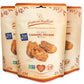 Nuts on the Run Sea Salt Caramel Pecan Pralines, Vegan, Gluten-Free Snack, 12 Ounces, Pack of 3