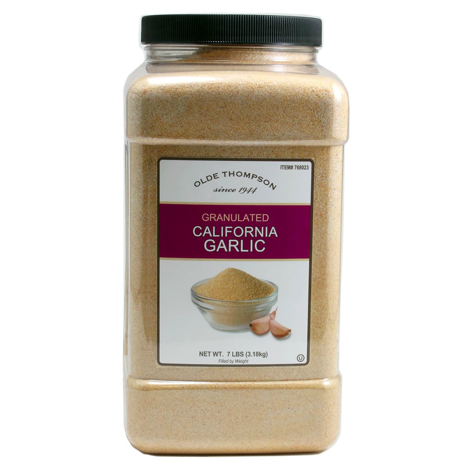 Olde Thompson Granulated California Garlic, 7 Pound, Bulk Size