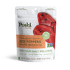 POSHI Flame Roasted Red Peppers in Extra Virgin Olive Oil Natural, Keto, Vegan, Non GMO, Low Carb + Calorie, Gluten Free, Ready 