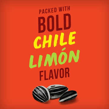 BIGS Sunflower Seeds, Tapatio Chile Limon Flavor, Softball Stocking Stuffer, 5.35 oz. (Pack of 12)