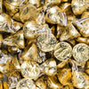 180 Pcs Gold Candy Milk Chocolate Kisses with Almonds (1.8 lbs)