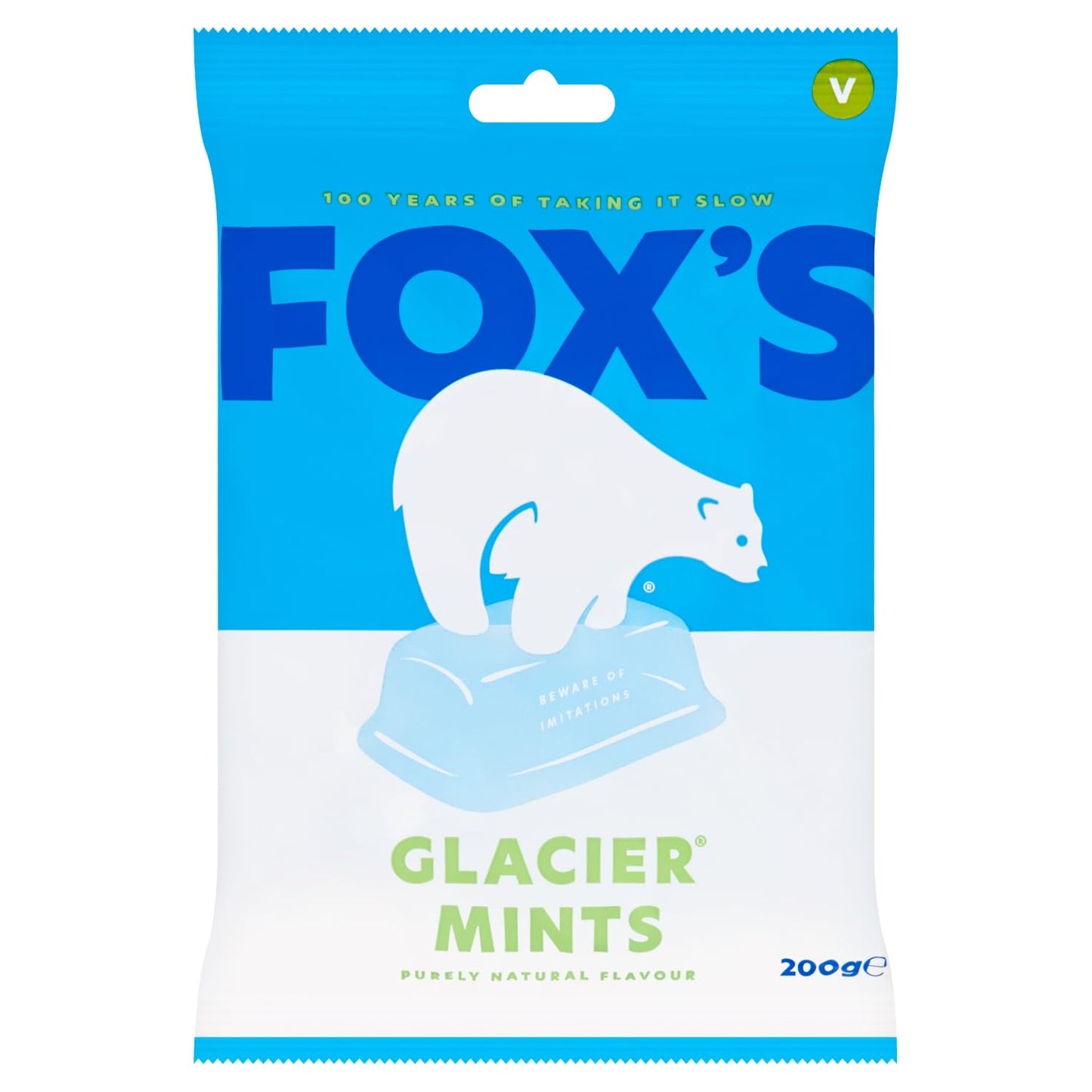 Fox'S Glacier Mints 200Gr Bag