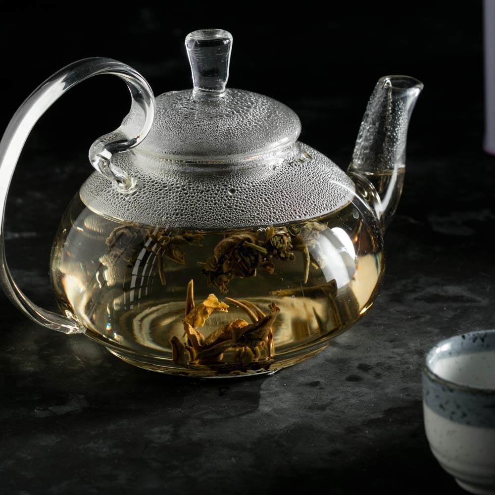 Harney & Sons Dragon Pearl oz Loose Leaf Green and White Tea, Jasmine, 16 Ounce