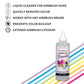 Chefmaster Airbrush Cleaner – Removes Color Residue & Prevents Buildup – 9 oz – Compatible with All Airbrush Brands
