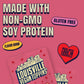 Louisville Vegan Jerky - Toppins Bacon Bits, Vegetarian And Vegan Meat - Non-Gmo Soy Protein, Gluten-Free High Protein Vegan Sna