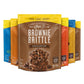 Brownie Brittle - Variety Pack Thin and Crispy Sweet Snacks (Pack of 6, 5 oz), Rich Gourmet Brownie Bites Dessert