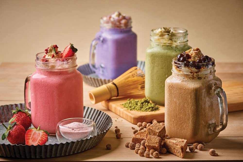Bossen Bubble Tea All-In-One Powder Mix (Taro)