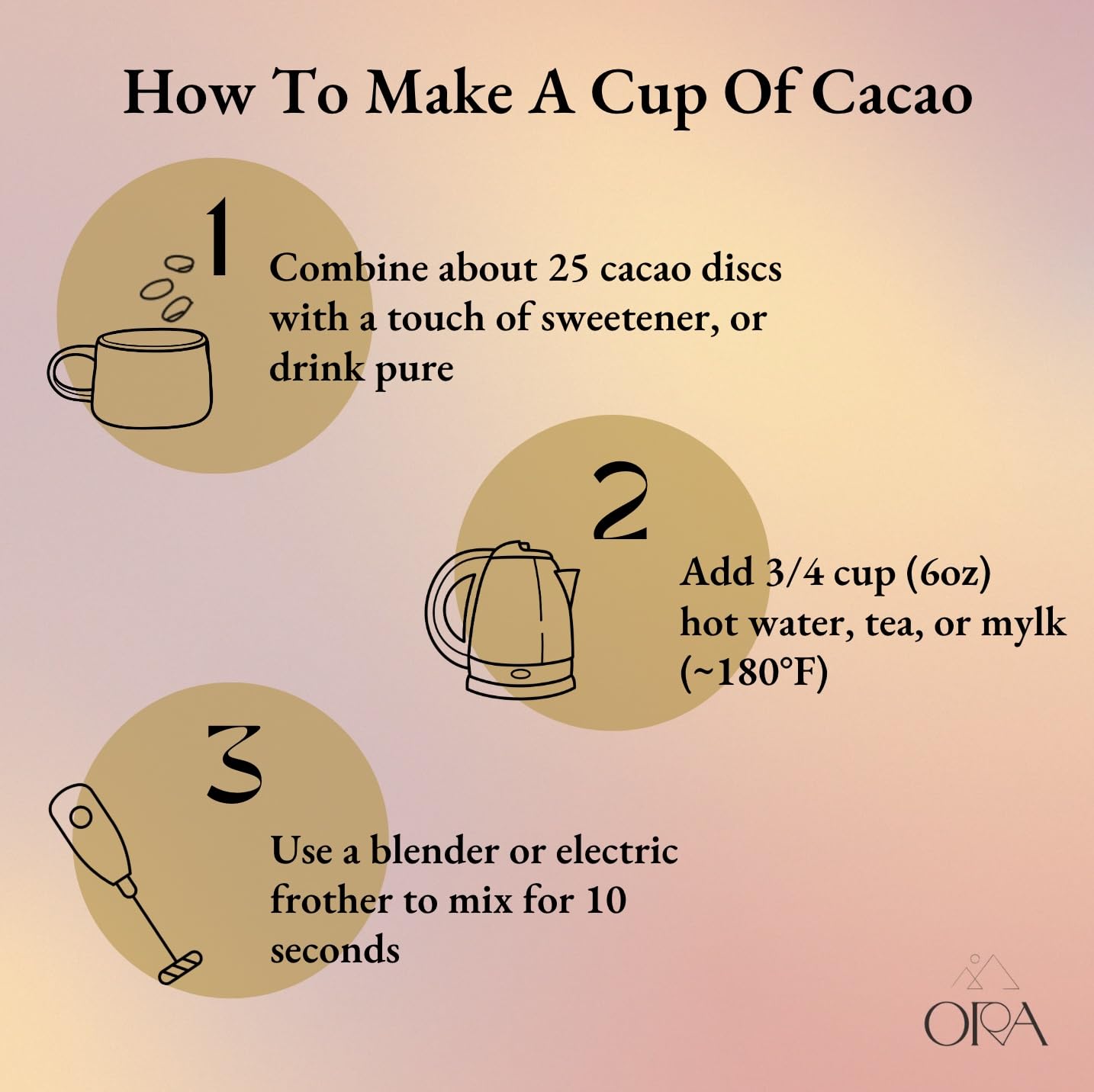 ORA Ceremonial Cacao - Boundless Belize - Organic 100% Cacao - Ethical - Regenerative - High Flavanol - Coffee Alternative - Better Energy - Heavy Metals Tested - Unsweetened - 8oz