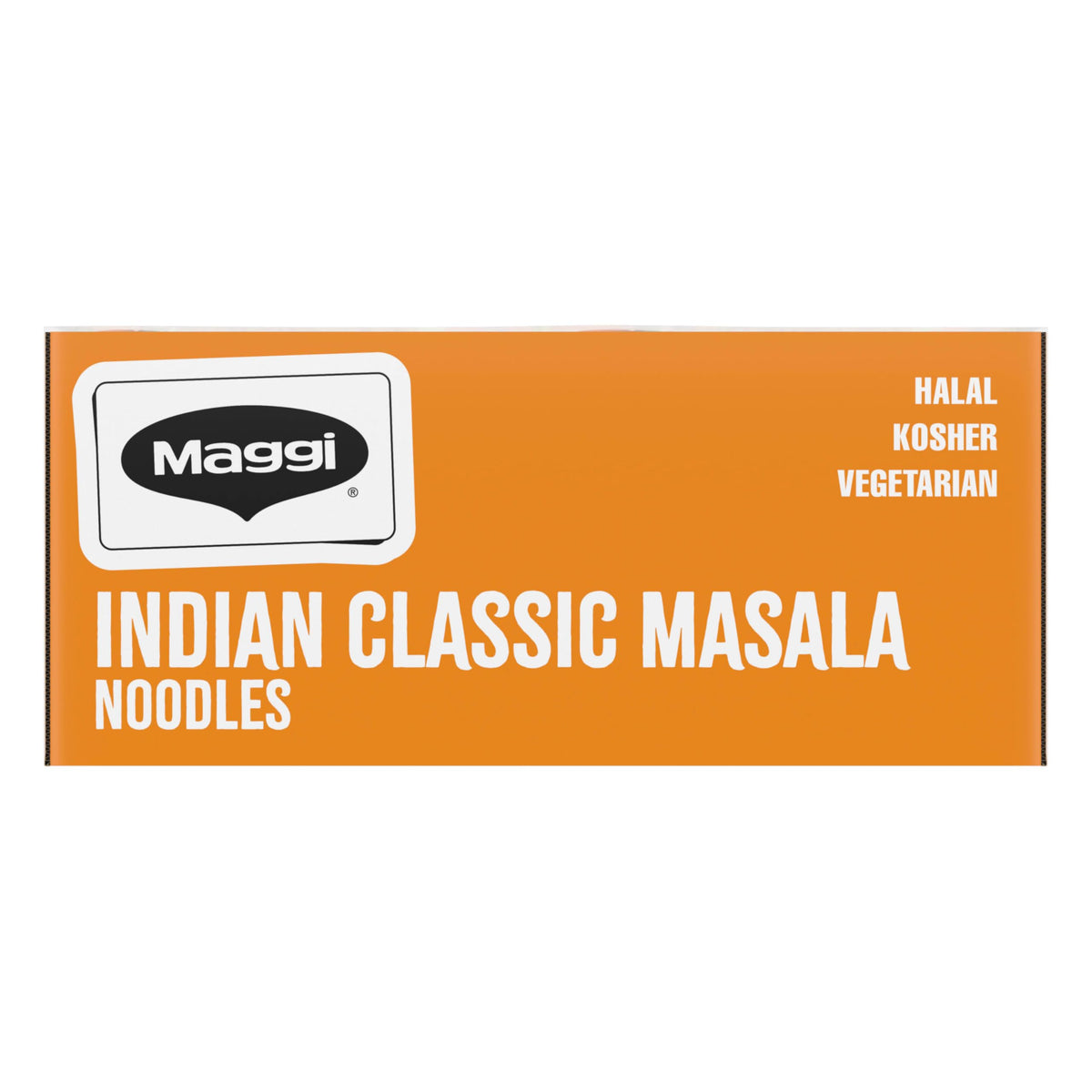 Maggi Indian Classic Masala Noodles, Instant Ramen Noodles Pack, 3 min, Mildly Spicy, Vegetarian, Halal, Kosher, 24 Pack