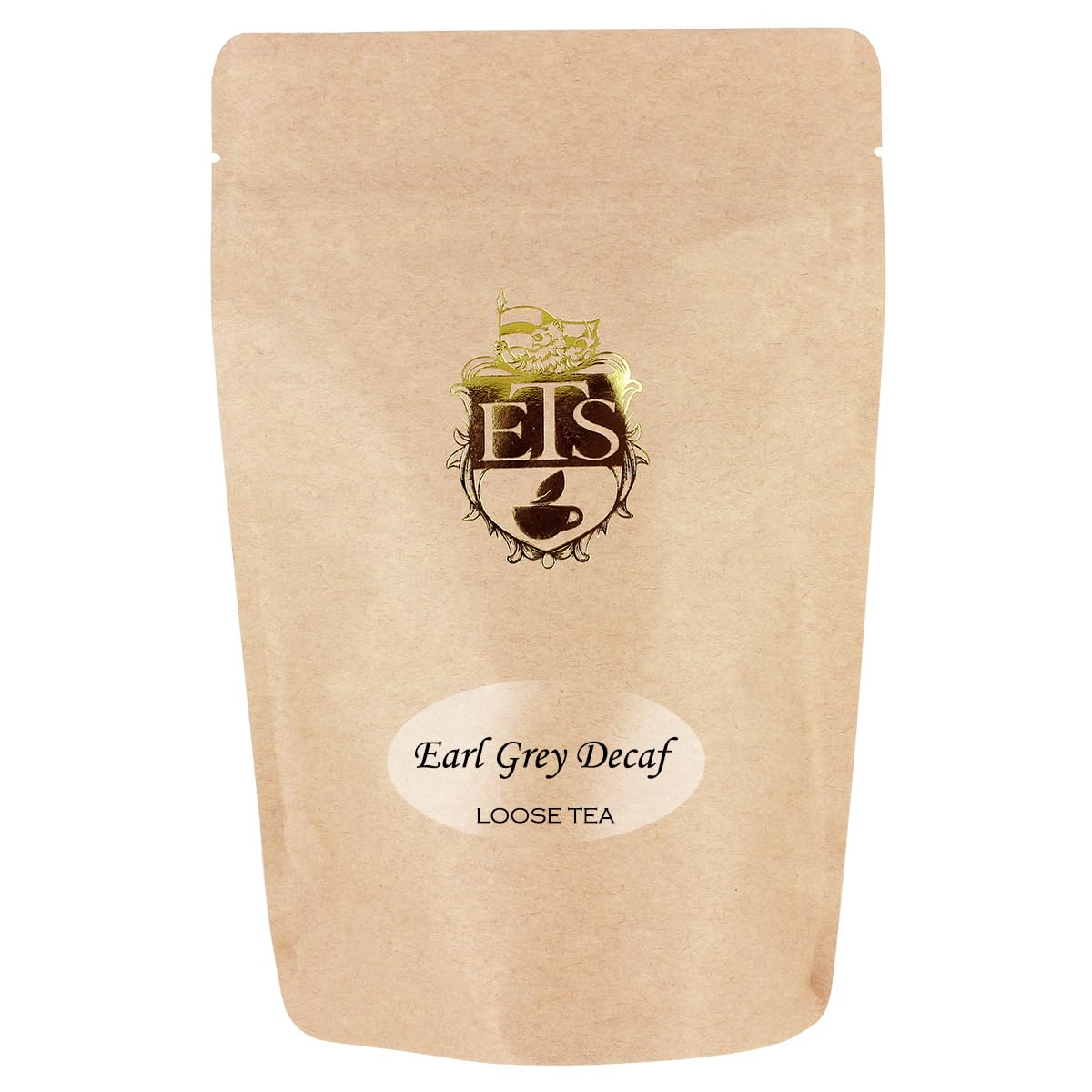 English Tea Store Earl Grey CO2 Decaffeinated Loose Leaf Tea Pouches - 4oz