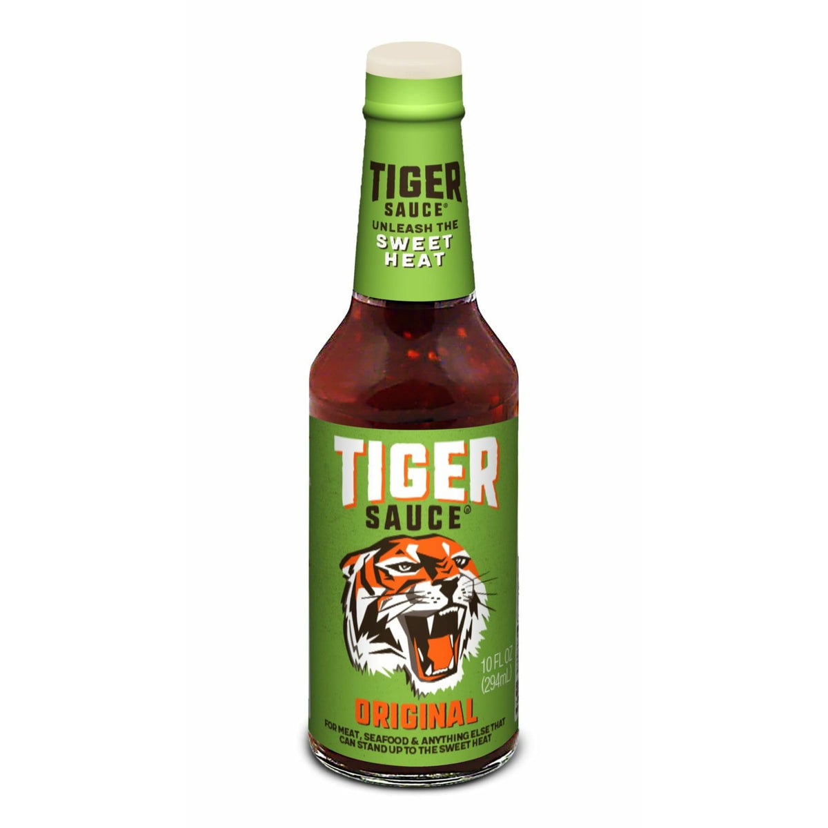 Tiger Sauce Original Hot Sauce, 10Oz Bottle (Pack Of 1)
