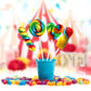 Carnival Lollipops Rainbow Twist, Swirls, And Round Lolly Pops Unicorn Party Favors - Individually Wrapped Rainbow Candy Suckers