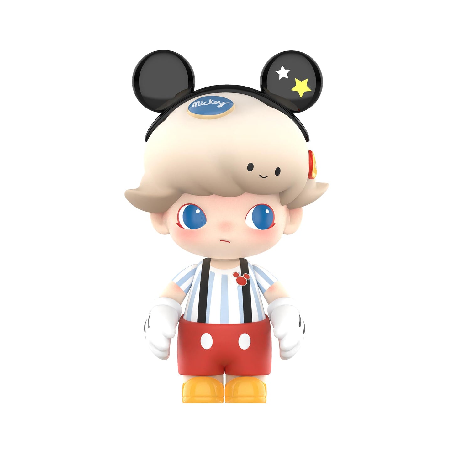 POP MART Figurine, MEGA JUST DIMOO 400% Mickey Mouse, 11.02in/28cm, Collectible Art Toy, Modern Home Décor