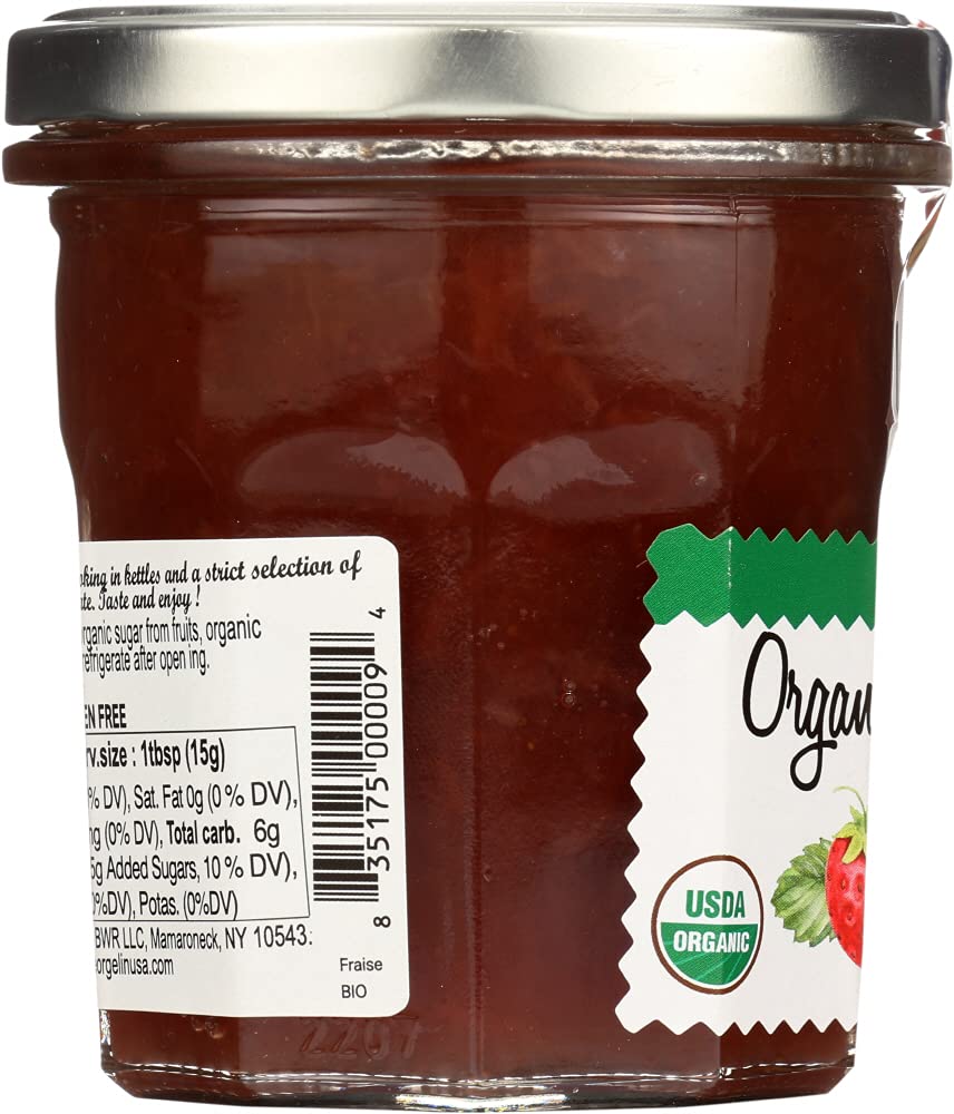 LUCIEN GEORGELIN Organic Strawberry Fruit Spread, 11.28 OZ