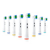 Replacement Toothbrush Heads Fit For Oral B Electric Toothbrushes, 8Pcs, Repuesto For Oral B Pro 100 500 1000 1500 2000 2500 300