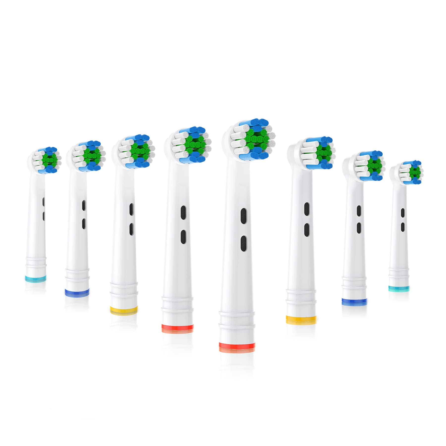 Replacement Toothbrush Heads Fit For Oral B Electric Toothbrushes, 8Pcs, Repuesto For Oral B Pro 100 500 1000 1500 2000 2500 300