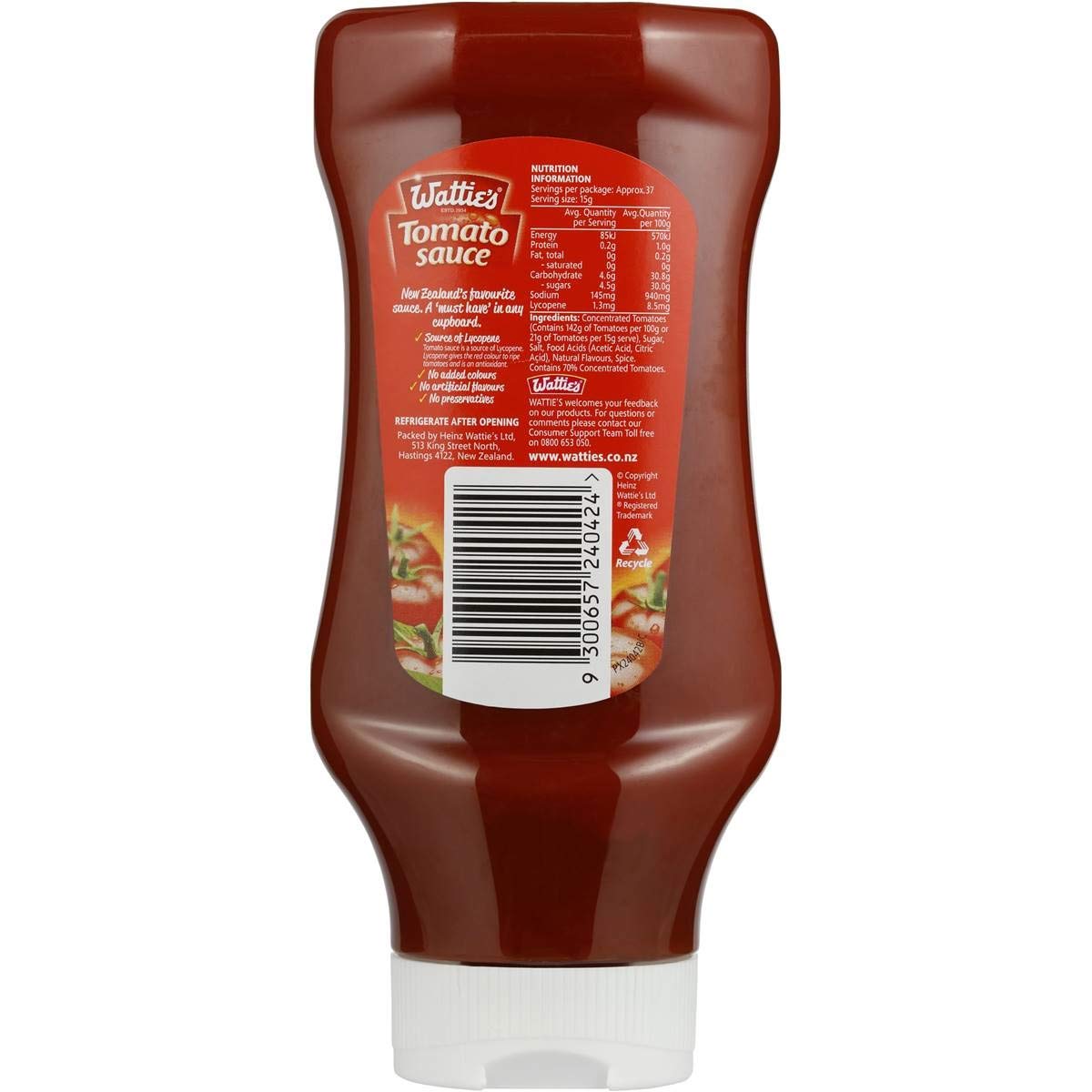 Watties Tomato Sauce Nz Favorite