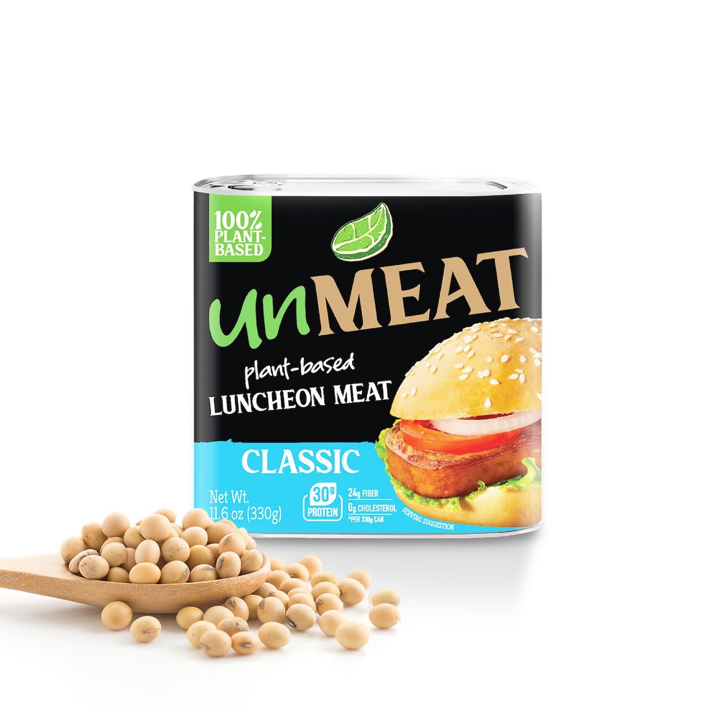 unMEAT Plant Based Meat - Vegan Luncheon Style Protein, 11.6 Oz (Pack of 1)