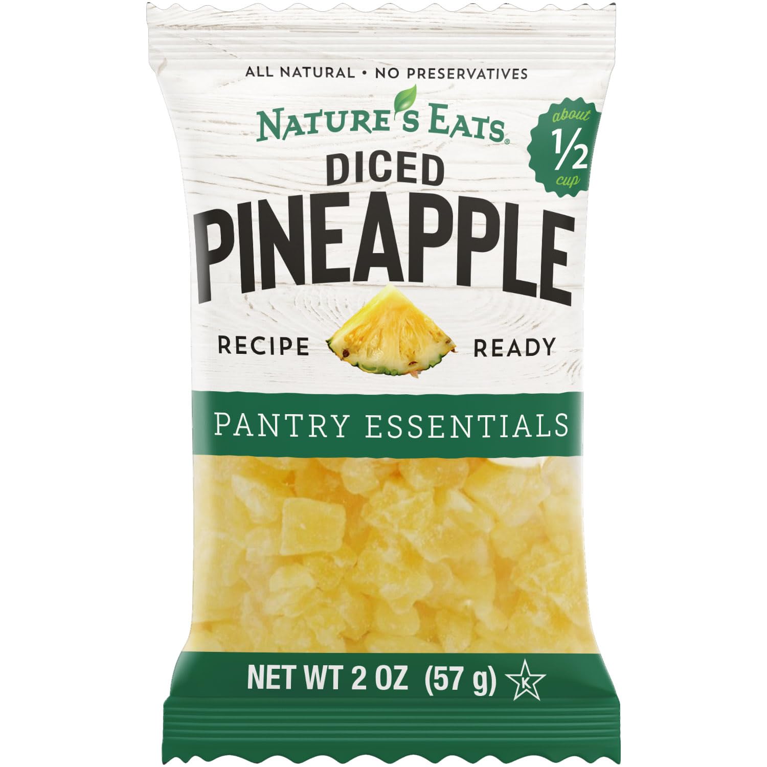 Natures Eats Diced Pineapple  2oz
