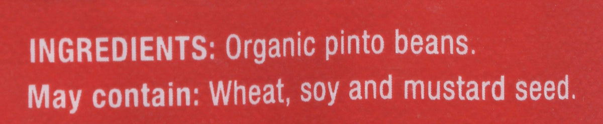 Farmer Direct Cooperative - Beans Organic Pinto - Case Of 6-16 Ounces