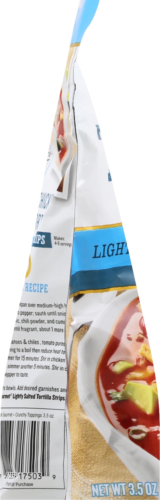 Fresh Gourmet Tortilla Strips, Lightly Salted 3.5 Ounce (Pack Of 2)
