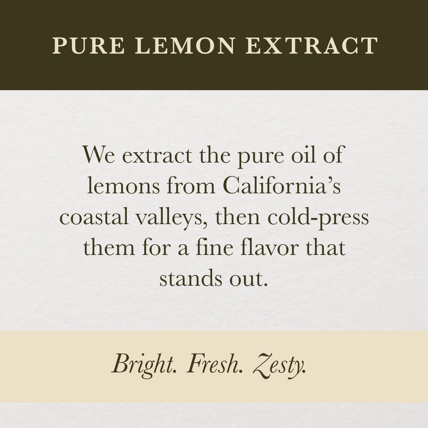 COOKS Pure Lemon Extract, Cold Pressed, Sugar Free, Gluten Free, 16 Fl Oz