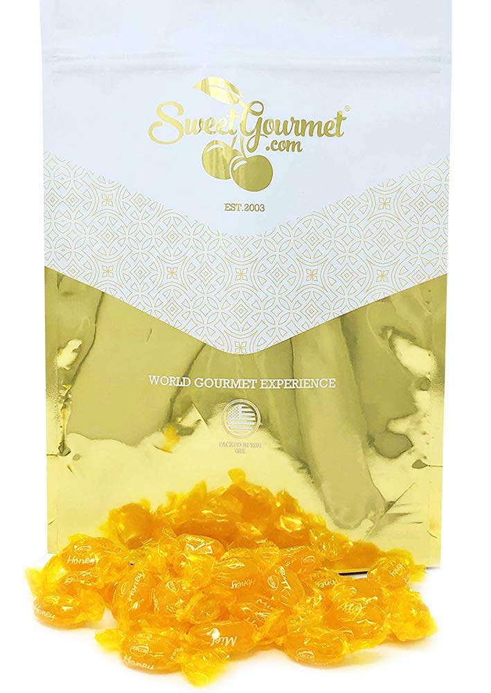 Arcor Honey Filled Hard Candy | Wrapped Bulk Candies | Soft Honey Center | 4 pounds