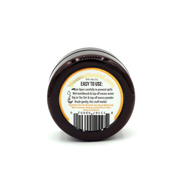 The Dirt Tooth Powder - Natural Fluoride-Free Toothpaste Alternative, Vegan - Essential Oils & Bentonite Clay (Sweet Spice, 25G: