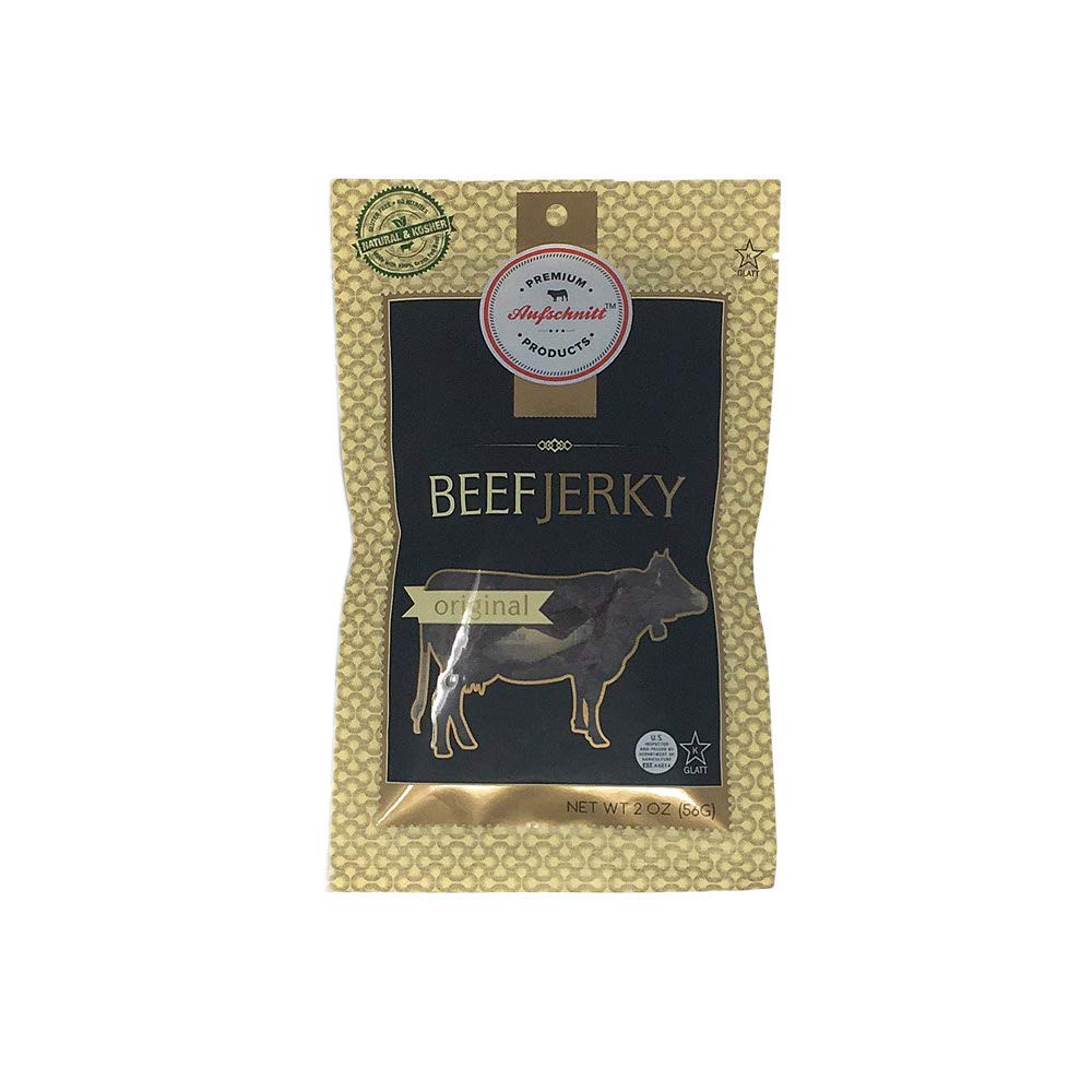 Premium Aufschnitt Beef Jerky, Original Flavor, 2 Ounce Pack