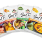 Bookers Soul Food Starters Sampler - Peach cobbler Yams collard greens Mac & cheese Mixes