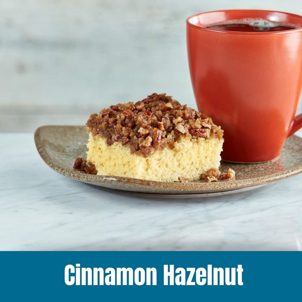 Door County Coffee - Cinnamon Hazelnut, Cinnamon Hazelnut Flavored Ground Coffee - Medium Roast, 283G