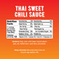 Melindas Thai Sweet Chili Sauce - Sweet And Mild Asian Chili Sauce Made With Whole Fresh Ingredients - Gourmet Hot Sauce, Keto F