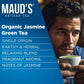 Maud'S Organic Jasmine Green Tea (Dazzlin' Jasmine), 24Ct. Solar Energy Produced Recyclable Single Serve Organic Green Tea Pods