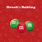 M&MS Minis Milk Chocolate Candy Red & Green Christmas Candy Baking Bits, 10 Oz Bag