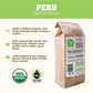 Tiny Footprint Coffee - Medium Roast USDA Organic Ground Coffee - 16 Ounce