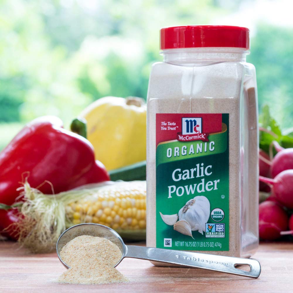 McCormick Organic Garlic Powder - 16.75 oz - 1.04 lb - Pack of 1