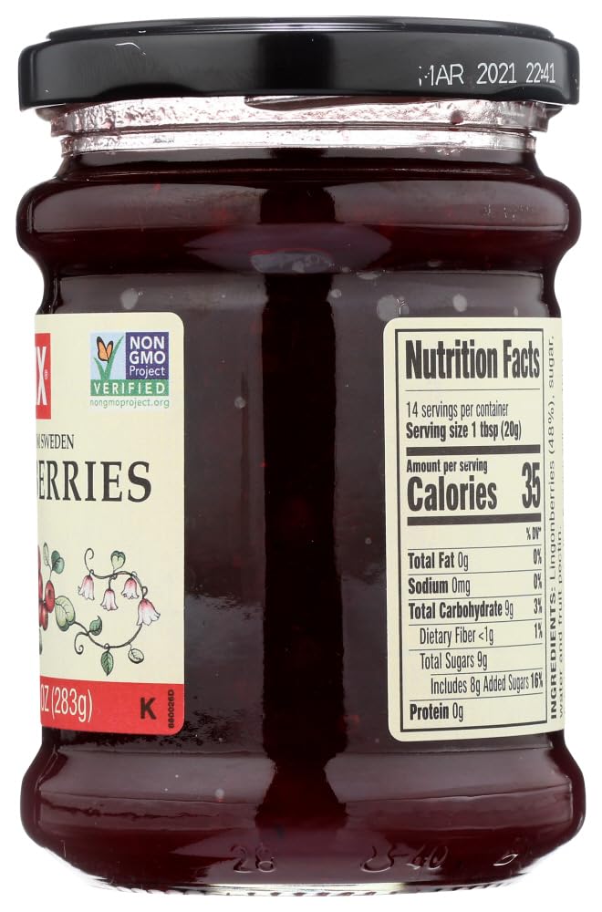 Felix Lingonberries, 10-Ounce (Pack of 4)