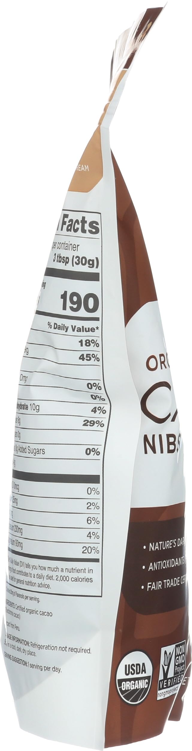 Navitas Naturals, Cacao Nibs Raw Organic, 16 Ounce