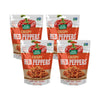 Fresh Gourmet Crispy Red Peppers Crunchy Snack And Salad Topper (3.5 Ounce (Pack Of 4))