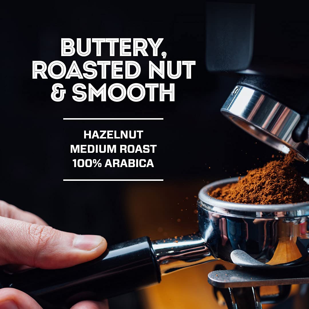Eight O'Clock Ground Coffee, Hazelnut, 11 Ounce