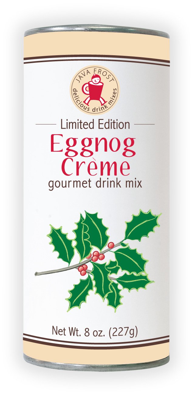 Java Frost Eggnog Creme Drink Mix, 8 Ounce, Pack of 1