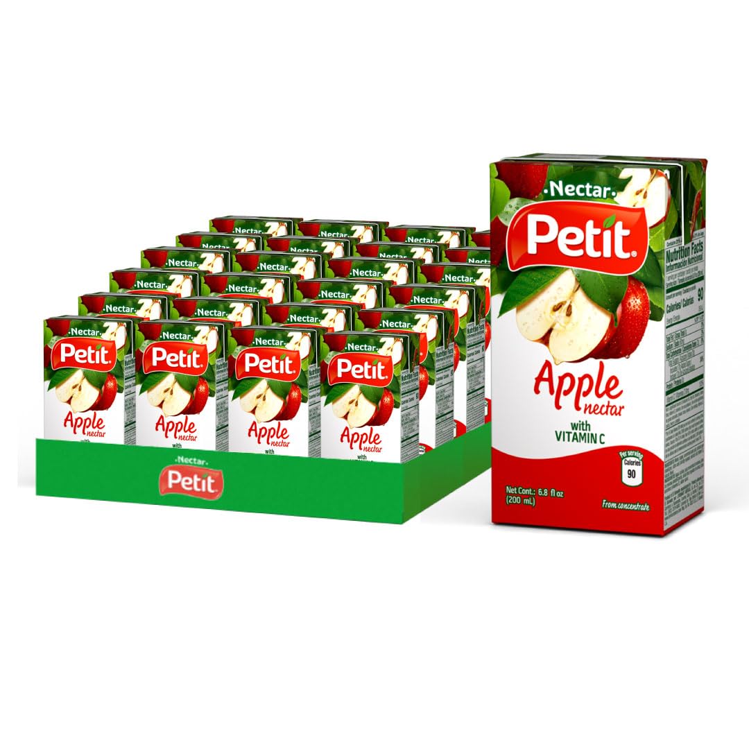 Petit Apple Nectar  200 Ml (Pack Of 24) - Refreshing Fruit Beverage