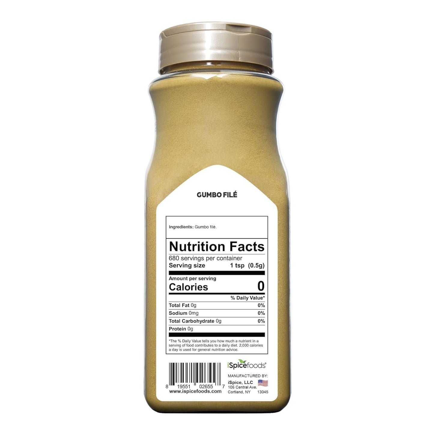Ispice - Gumbo Fil   Powder (12 Oz)