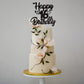 1 Pack Happy 16Th Birthday Cake Topper Glitter Heart Star 16 Fabulous Cake Pick Birthday Sign Cake Decorations For Children 16Th