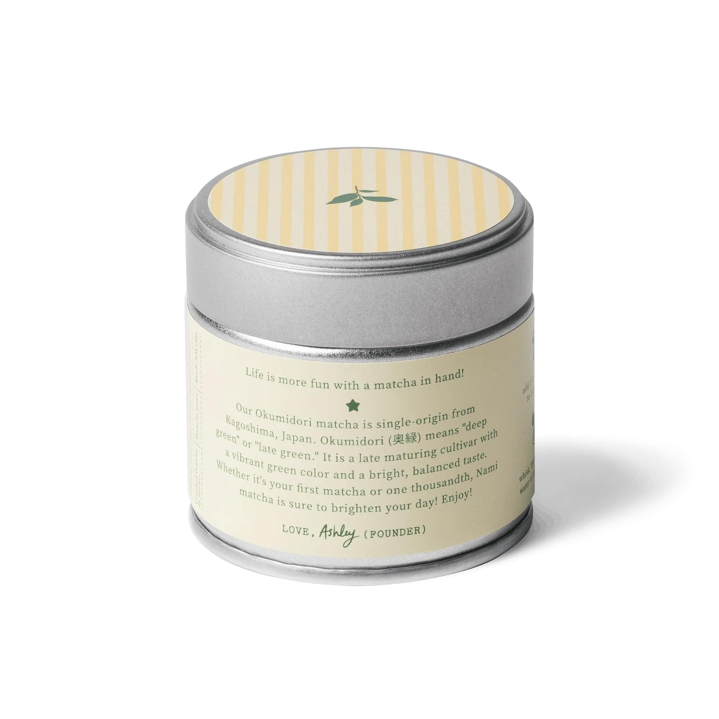 Nami Matcha First Harvest Matcha Powder – USDA Organic, 30g – Smooth & Vibrant Green Tea, Antioxidant-Rich, L-Theanine for Calm Energy