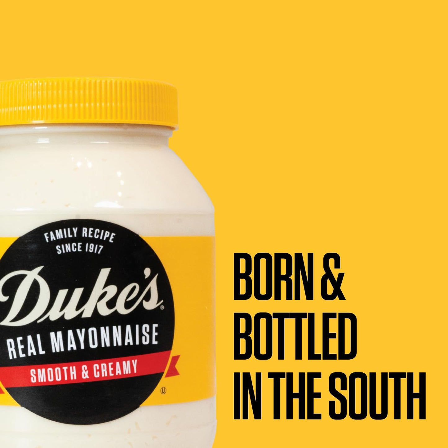 DUKE'S Real Mayonnaise - Original Smooth & Creamy, 64 Ounce Jar, Pack of 1