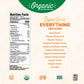 Marys Gone Crackers Super Seed Crackers, Everything, 4 Ounce (Pack of 1), Organic Plant Based Protein, Gluten Free