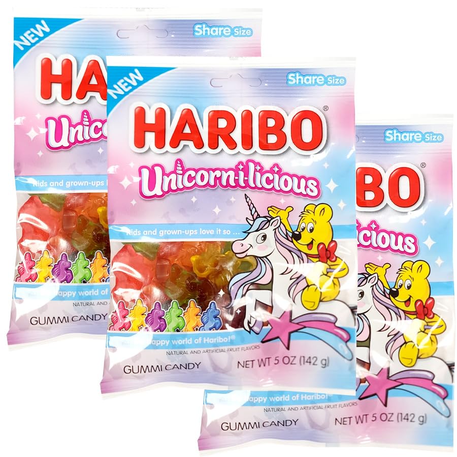 Unicorn-i-licious, 5oz Gummy Bag (3 Pack)