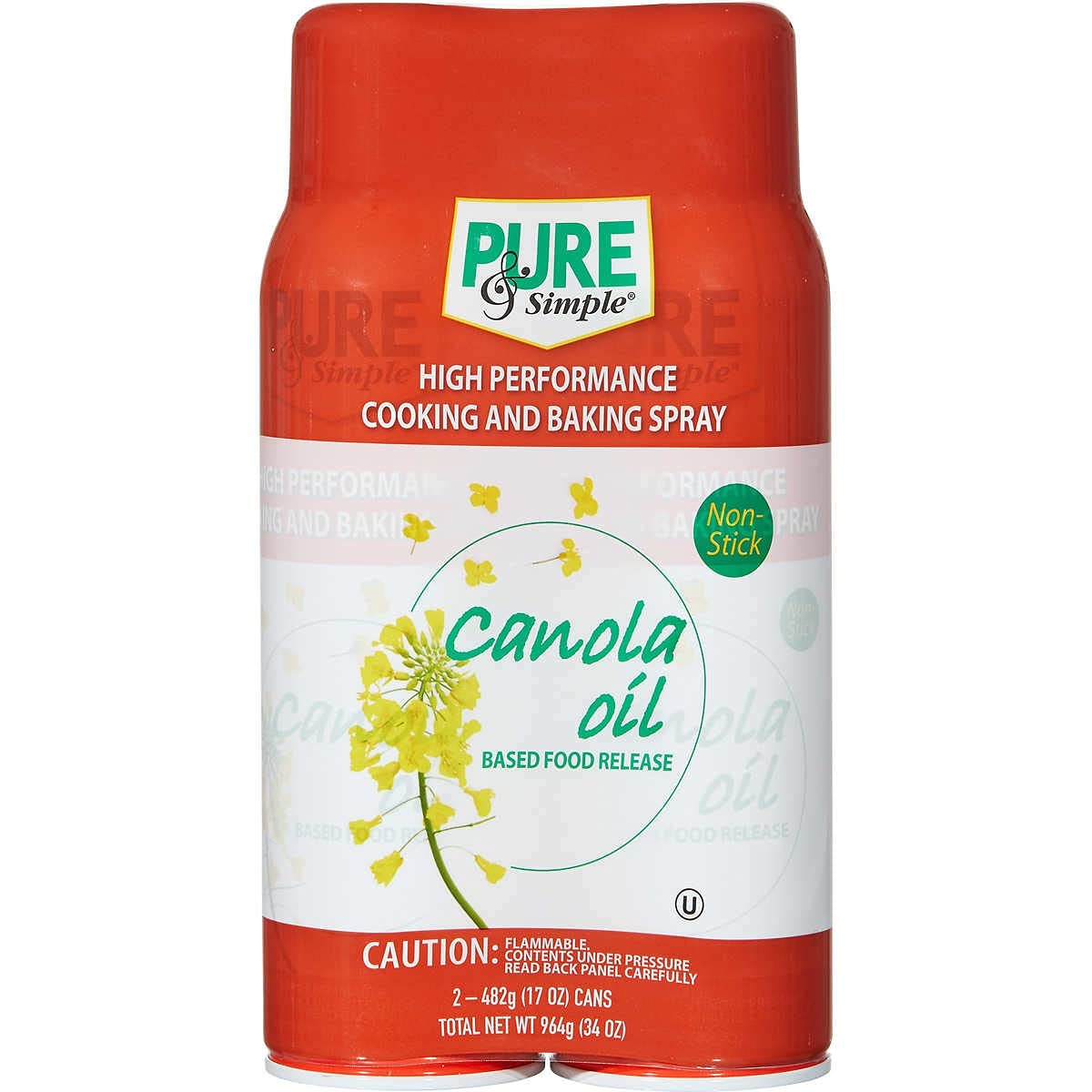 Non- Gmo Canola Oil Spray For Cooking And Baking